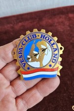 Vintage enamel scooter - enamel, badge