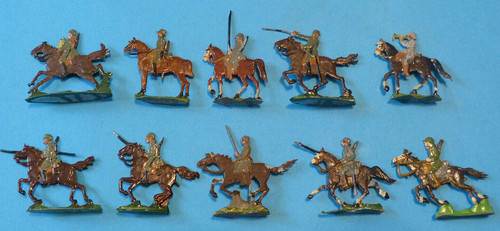 Plats étain zinnfiguren - -,