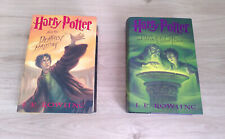 Set of 2 Harry Potter's books Scholastic. Lot de 2 livres en anglais. NM / TBE