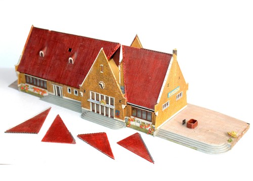 Kibri maquette grande gare - kibri,