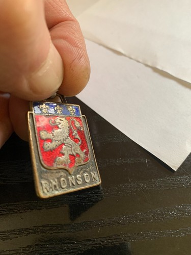 Rare porte clés émaillé - rare, porte-clés