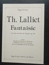 PARTITION  - TH. LALLIET -