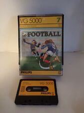 JEU - PHILIPS VG 5000 - FOOTBALL  - CASSETTE PROGRAMME N°7 - COMPLET  FONCTIONNE