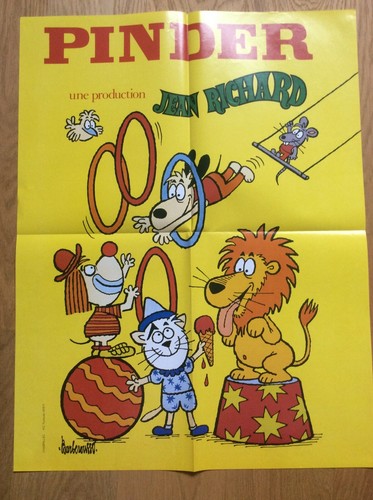 Affiche cirque pinder jean - affiche,