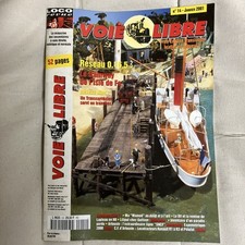 VOIE LIBRE n°14 Janvier 2001 Revue Modélisme Ferroviaire. Voies étroites