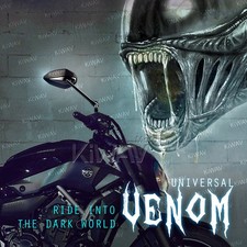 Rétroviseur style Venom noir