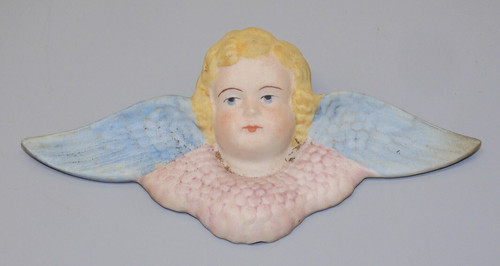 Ancienne tete angelot ailé - angelot,
