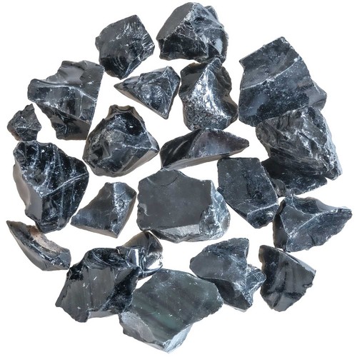 Pierres brutes obsidienne
