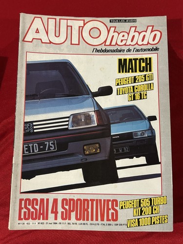 Auto hebdo autohebdo - autohebdo, 422