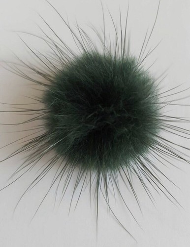 Pompons fourrure de vison - 2,