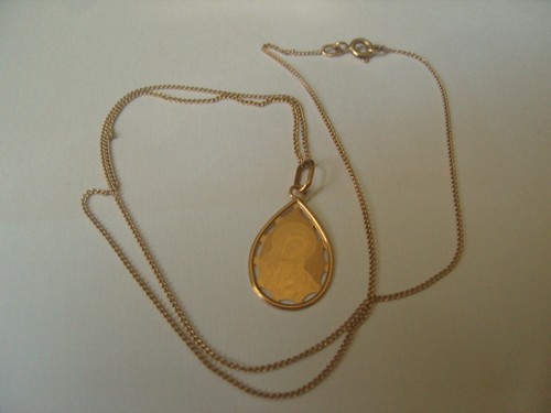 Pendentif médaille vierge - pendentif,