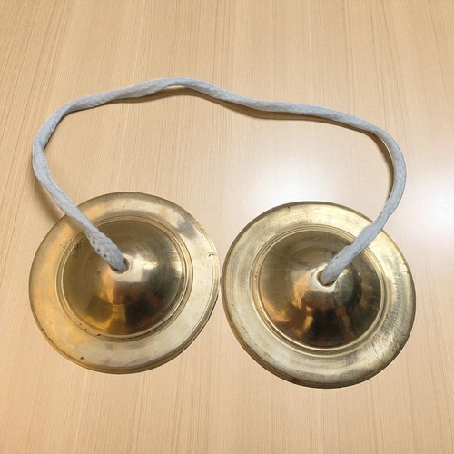 Laiton manjira main cymbales - manjira,
