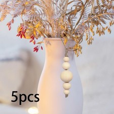 5x corde de jute avec perle de