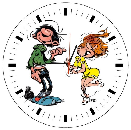Horloge murale bois - murale, en