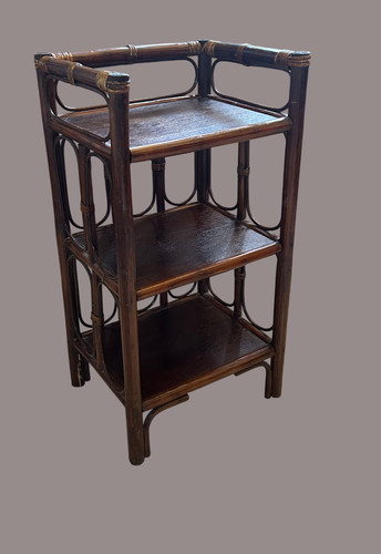 Etagere rotin table nuit - de,