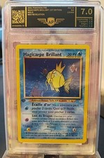 Carte Pokemon Magicarpe Brillant 66/64 Édition 1 Neo Revelation [AP Grading 7.0]