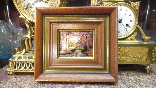Ancien tableau email emaux - tableau, de