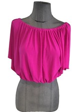 Très Beau Haut Blouse Fluide Fuschia Eres 36 Tbe Authentique 