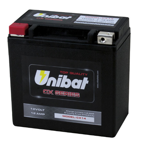 Batterie unibat cx14 12ah - batterie,