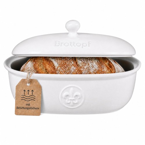 Boîte pain blanche huche - boîte,