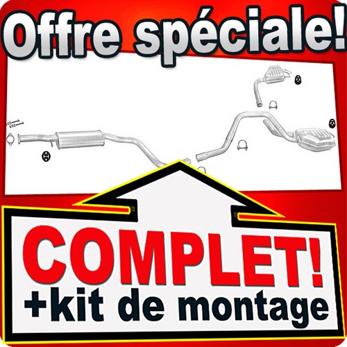 échappement pour ford mondeo - Échappement,