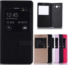 Etui Housse Coque Flip cover view pour Samsung Galaxy Core Prime G360