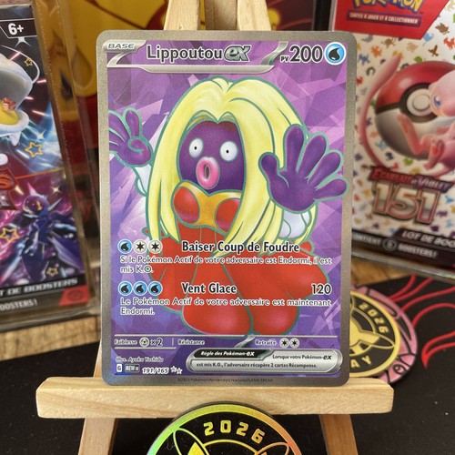 Carte pokémon lippoutou - ex,