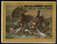 Rare Chromo Card Eau Des