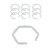 10X Paulmann Anneau De Sprengring Pour Spots Hexagonaux