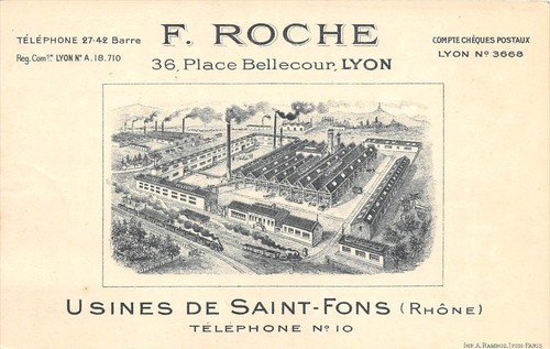 Cpa saint fons - cpa,
