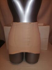 Gaine Chantelle Beige plastron satin T 90 Model 616 Vintage