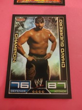 Chavo Guerrero Champion Carte Brillante Catch Topps Slam Attax 2008