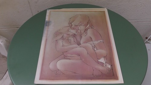 Gravure signée - gravure, (lithographie)