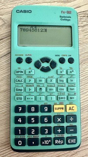Casio spéciale - casio, fx-92+