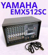 YAMAHA EMX512SC POWERED MIXER 12ch 500W+500W 4Ω AC100V 50/60Hz 550W