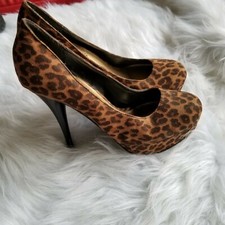 Candies Stiletto Brown Animal