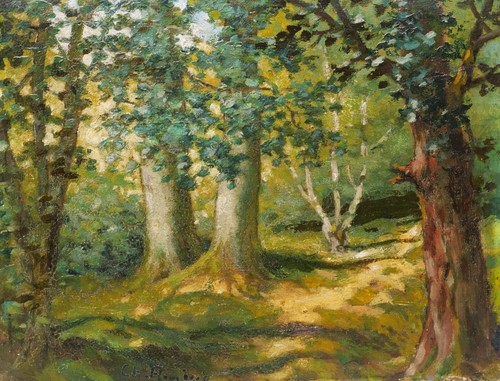 Tableau huile peintre suisse - peintre,