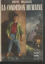 La condition humaine. André MALRAUX. Livre de Poche W002