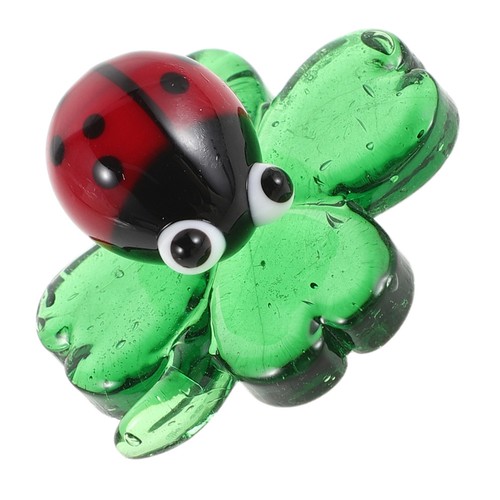 Ornement coccinelle trèfle - ornement,