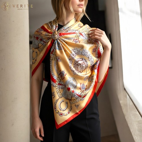 Rare vintage foulard soie - foulard, en