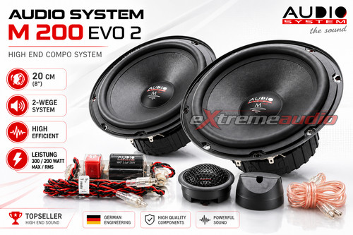 Système audio m200 evo - système,