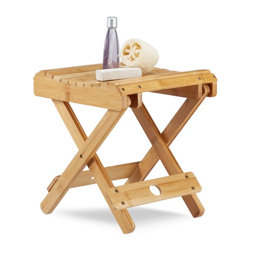 Tabouret bambou repose pied - bambou, repose-pied