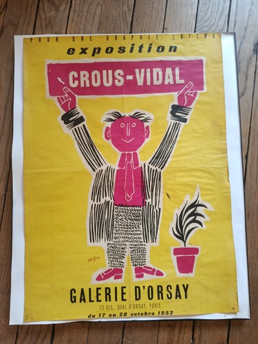 Affiche savignac 1952 - affiche,