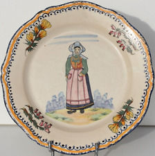 ASSIETTE ANCIENNE EN FAIENCE