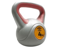 Haltère composite Umbro Kettlebell poids 4kg gris