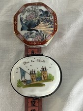 Ancien Lot De 2 Petits Boîtes