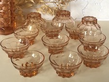 12 coupes coupelles en verre