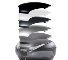 Top Case SHAD SH48 Gris foncé topcase noir maxiscooter moto scooter coffre SH48
