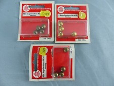 Lot de 12 écrous boules en laiton ELD M3 x 10 et M4 x 10 lampe luminaire horloge