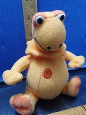 Peluche CASIMIR monstre orange